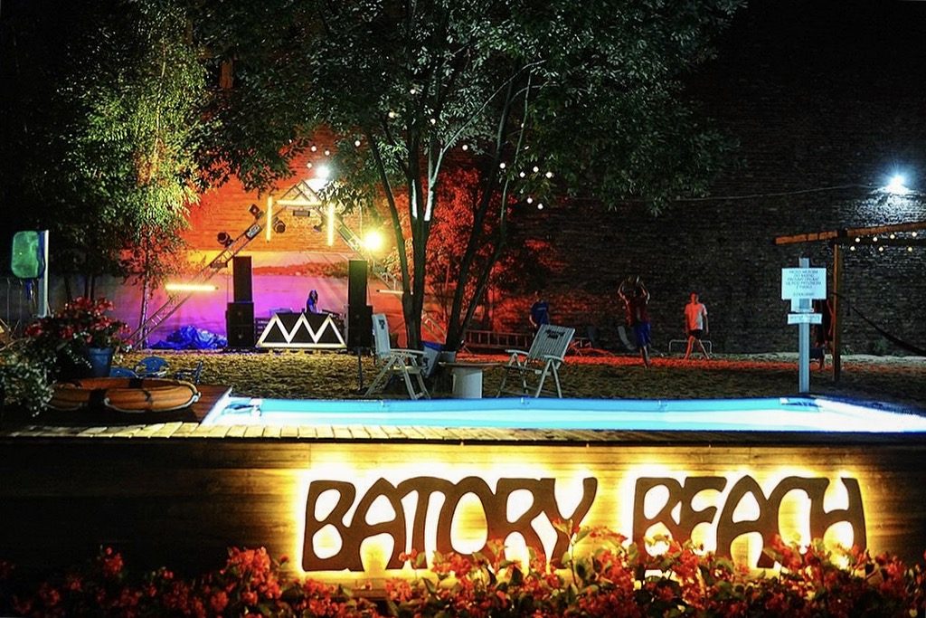 aranżacja sztucznej plaży